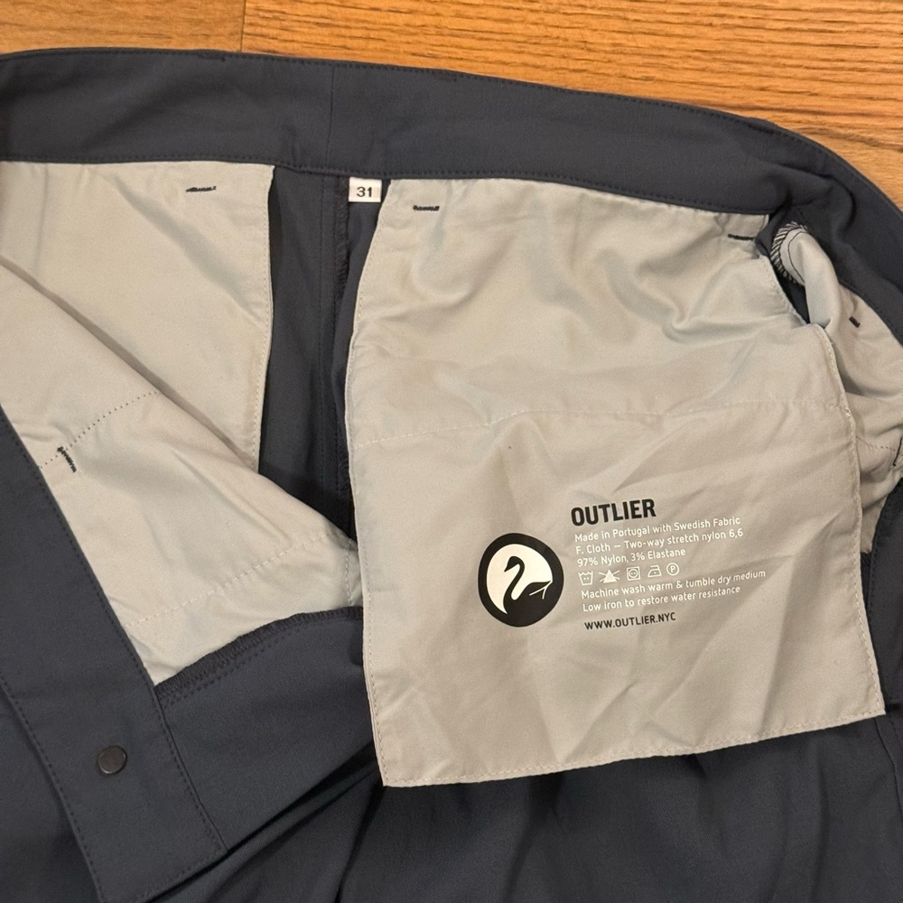 Outlier Men's Dark Gray Pants